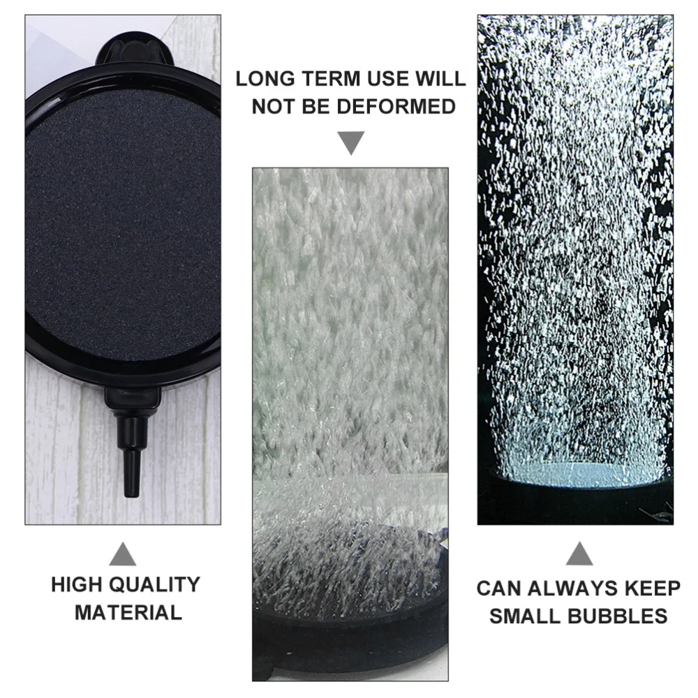 

4pcs Air Stone Aquarium Oxygen Stone Sucker Silent Fish Tank Bubble Diffuser