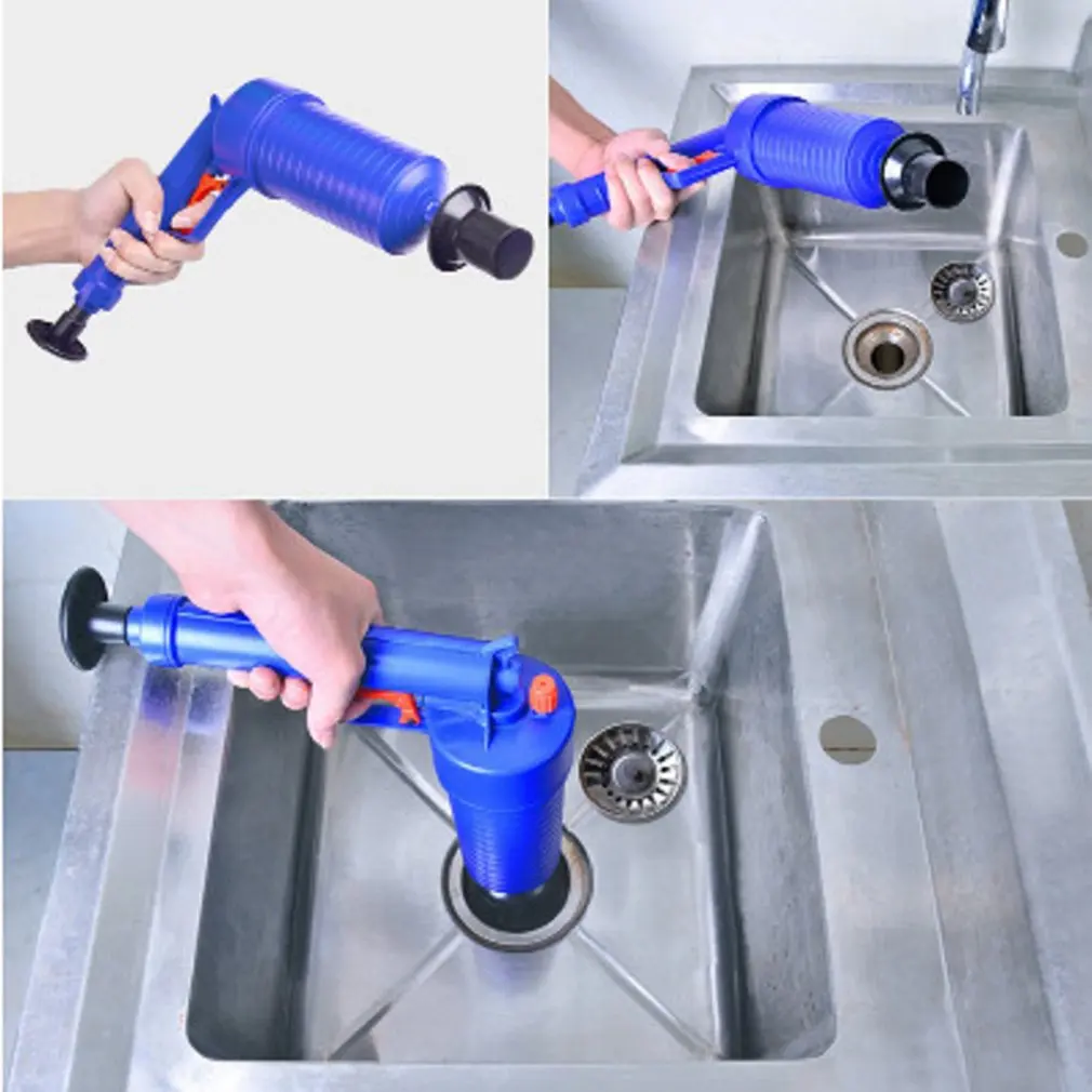 Туалет драги разъем пневматического насоса закупорки жидкость для снятия