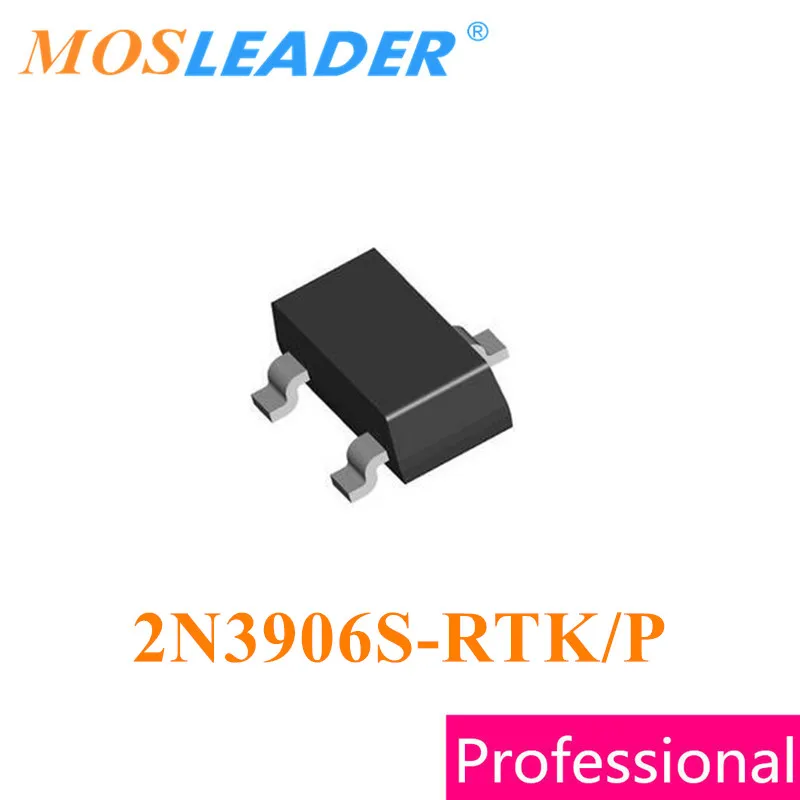Mosleader 2N3906S-RTK/P SOT23 1000 шт 3000 2N3906S оригинал высокое качество | Электроника
