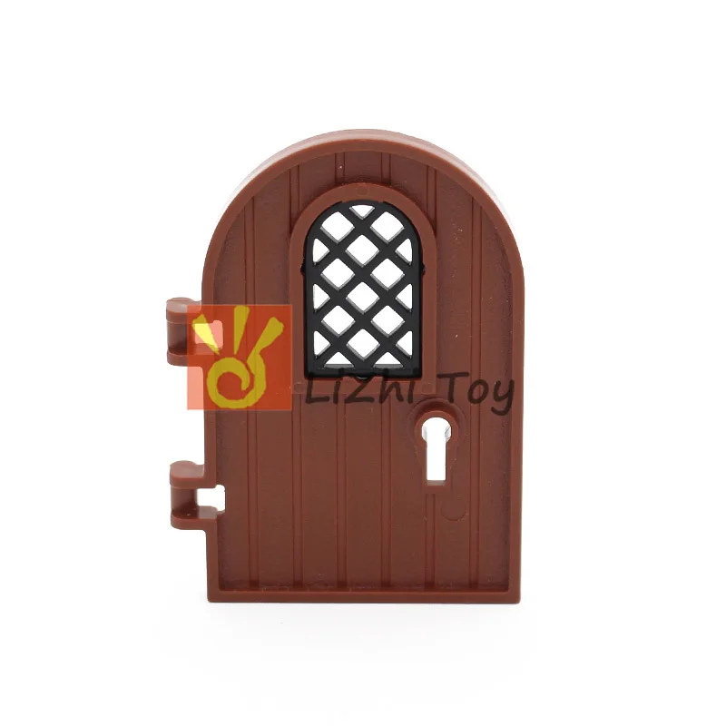 Мпц 64390 двери 1x4x6 дюймов круглая вершина с окном и Замочная скважина просветить