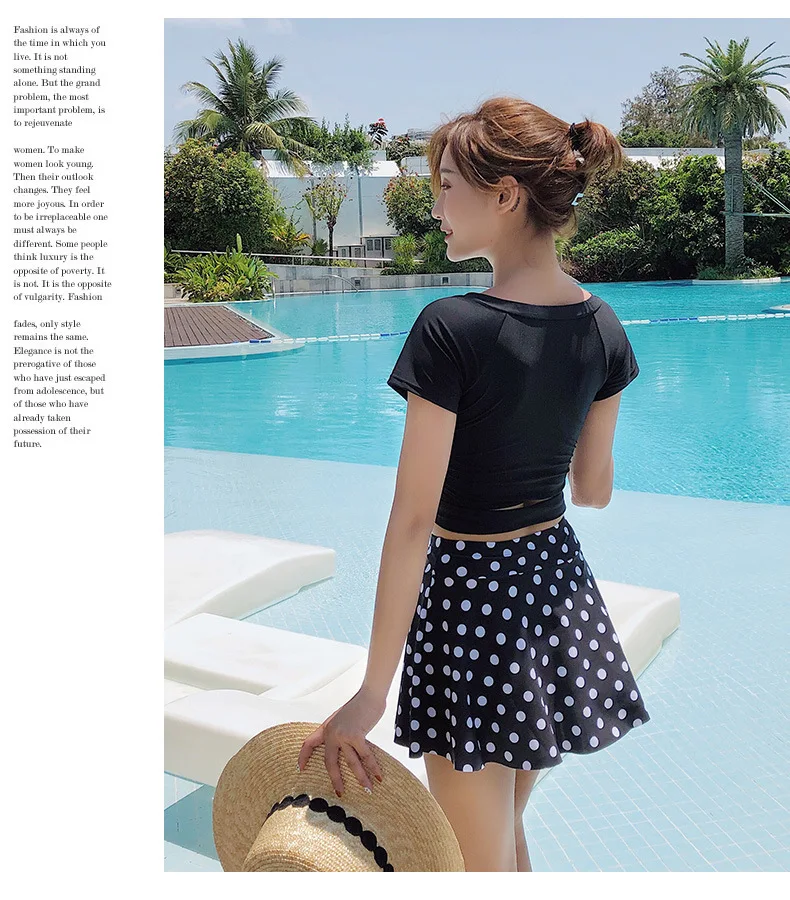 Женский раздельный купальник Танкини Раздельный купальник-бикини размера плюс с