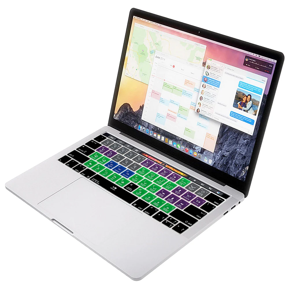 Защитный чехол для клавиатуры HRH Avid Pro силиконовый Macbook 13 дюймов A1706 A1989 A2159 15 A1707 A 90