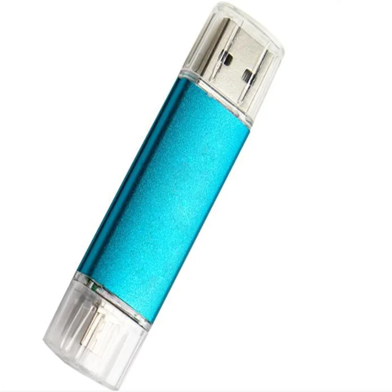 Металлическая OTG USB флеш-карта памяти 16 ГБ 32 Флешка 4 Гб 128 64 u-диск флеш-накопитель