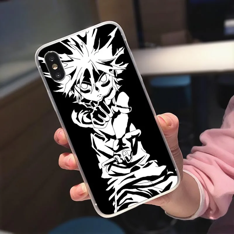 Чехол для телефона в стиле аниме Hunter X hunter 3 мягкий чехол iPhone 12 11 13 Pro Max XR XS 8 7 Plus Mini