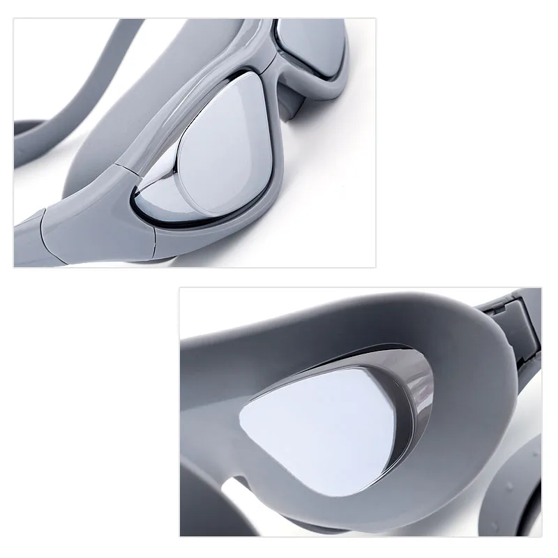 Очки для плавания при близорукости большая оправа антизапотевающие диоптрии