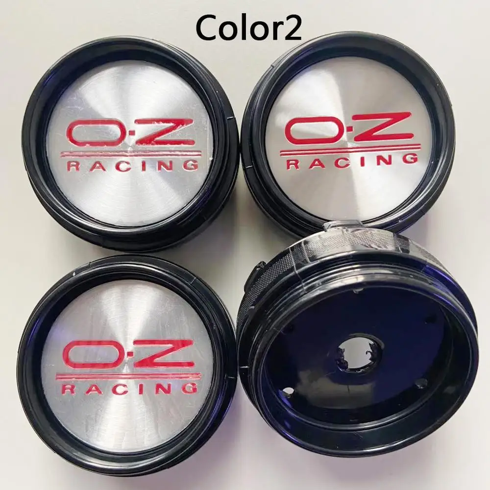 

4PCS 66MM OZ Racing Car Wheel Center Hub Caps Wheel Center Cap Rim Caps Emblems Hubcaps Badges Car Accessories