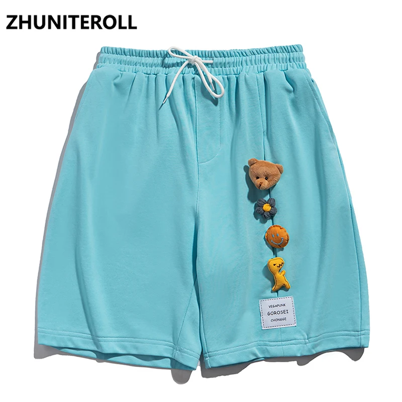 

Fashion Men Streetwear Solid Shorts Kanji Funny Toy Elastic Shorts Hip Hop Harajuku Jogger Shorts Summer Track Short Sweatpant