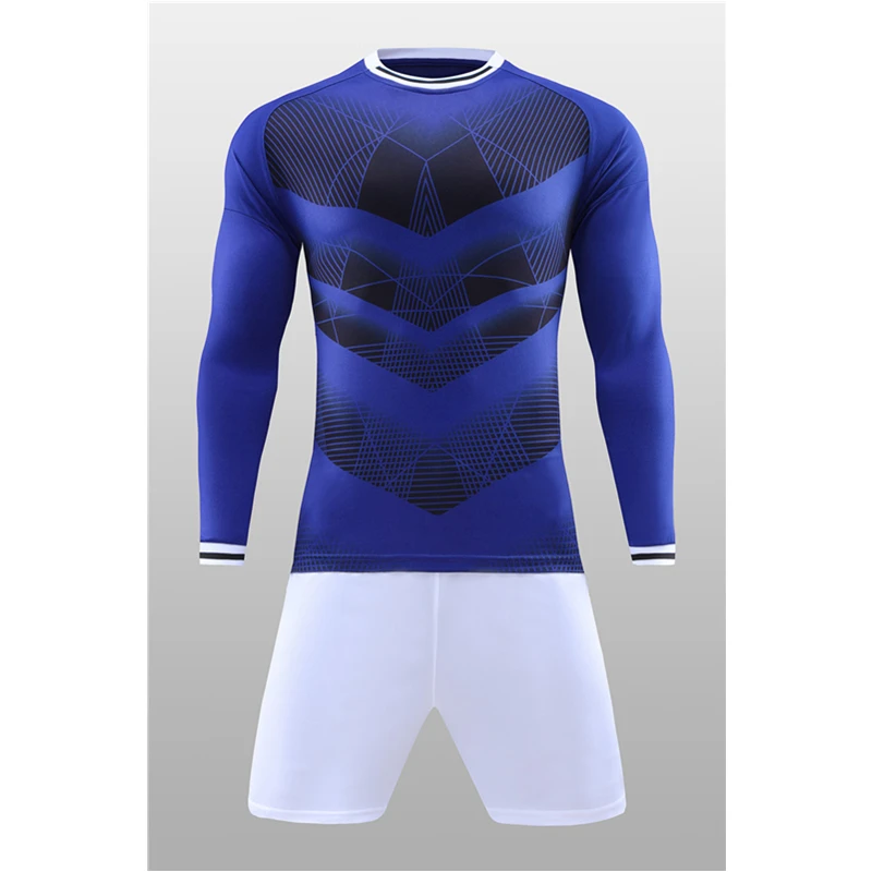 Новая футбольная форма Настраиваемые футбольные майки наборы 2 шт тренировочные