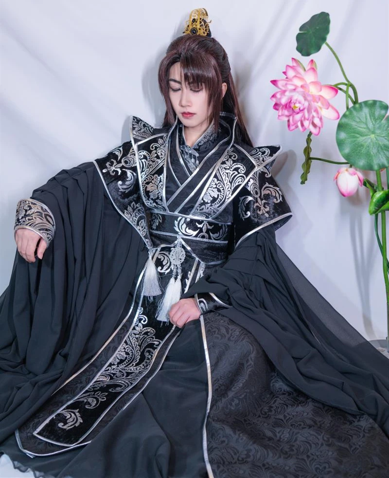 Anime MO DAO ZU SHI Song Lan Cosplay He Xuan Chang Geng Costume Sha Po Lang Tian Guan Ci Fu Character Hanfu Full Set | Тематическая
