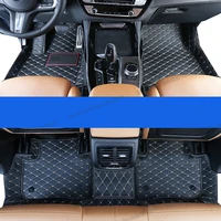lsrtw2017 leather car floor mat for bmw g20 m performance 2019 2020 2021 accessories interior styling rug carpet covers auto