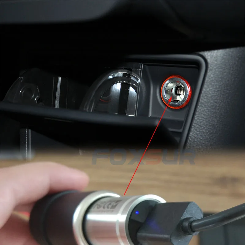 Тонкое и компактное автомобильное зарядное устройство 5 В 3 А металлическое