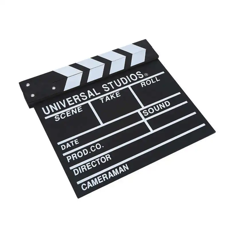 Деревянный нумератор кинотеатр Clapperboard ClapperBoard 30x27 см | Электроника