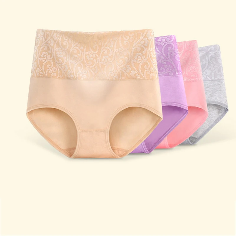 

High Waist Women Panties Sexy Women Underwear Cotton Briefs Sexy Comfortable Breathable Lingerie Female Underpants