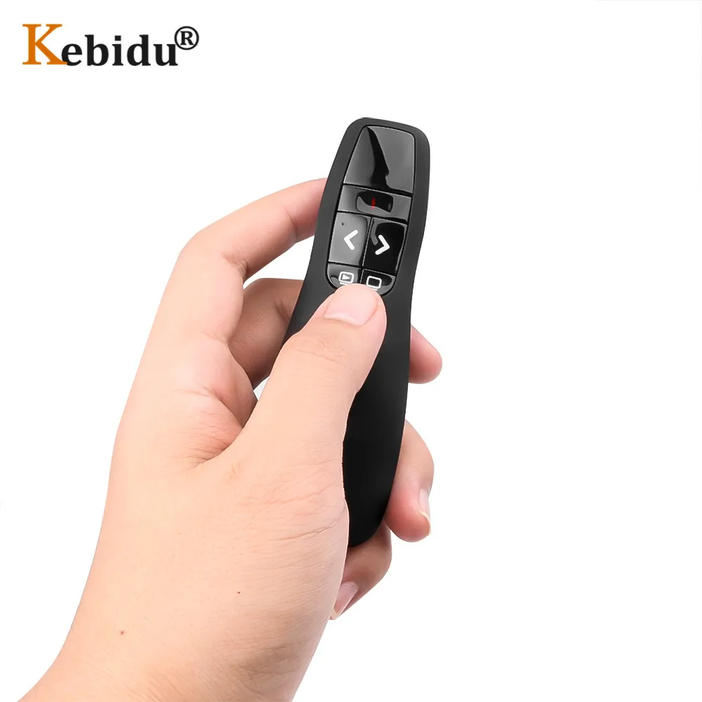 Беспроводная лазерная указка R400 USB для презентаций PowerPoint|Пульты ДУ| |