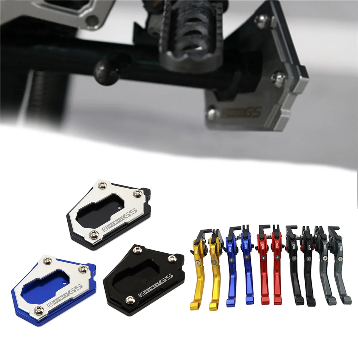 Для BMW R1200GS R1200/1250/GS LC R1250GS 2013 2019 R 1250 1200 R1200 GS Мотоцикл CNC 3D ромбовидные рычаги боковая