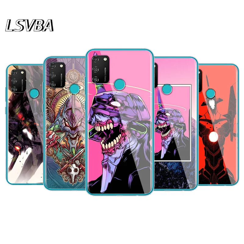 

Hot Anime EVA For Honor V9 Play 3E 8S 8C 8X MAX 8A 2020 Prime 8 7S 7A Pro 7C Phone Case