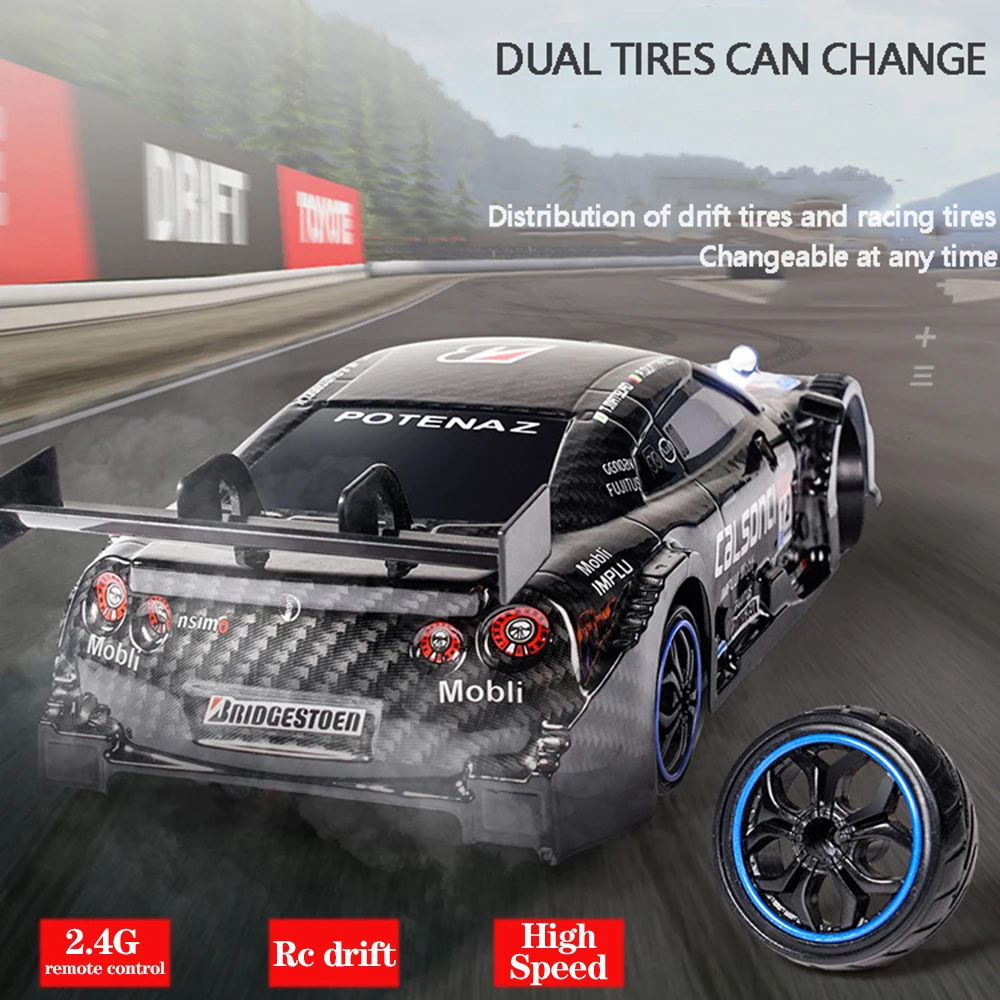 1/16 4wd Drift Racing Car Championship 2.4g Off Road Rockstar Radio Remote Control Vehicle Electronic Remo Toy For Adults