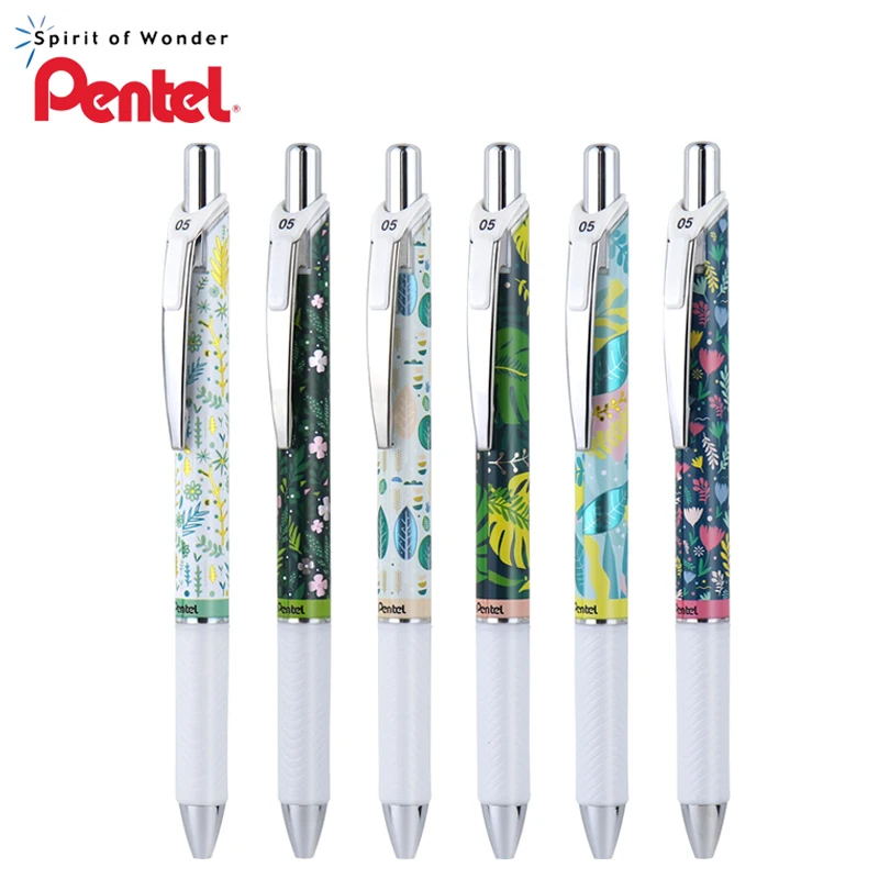 

Pentel Limited новая и зеленая гелевая ручка с растениями BLN75 быстросохнущая искусственная ручка со сменным сердечником 0,5 мм