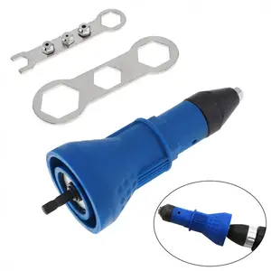 Инструмент для заклепки аккумуляторный, 2,4-4,8 мм, 7 шт.