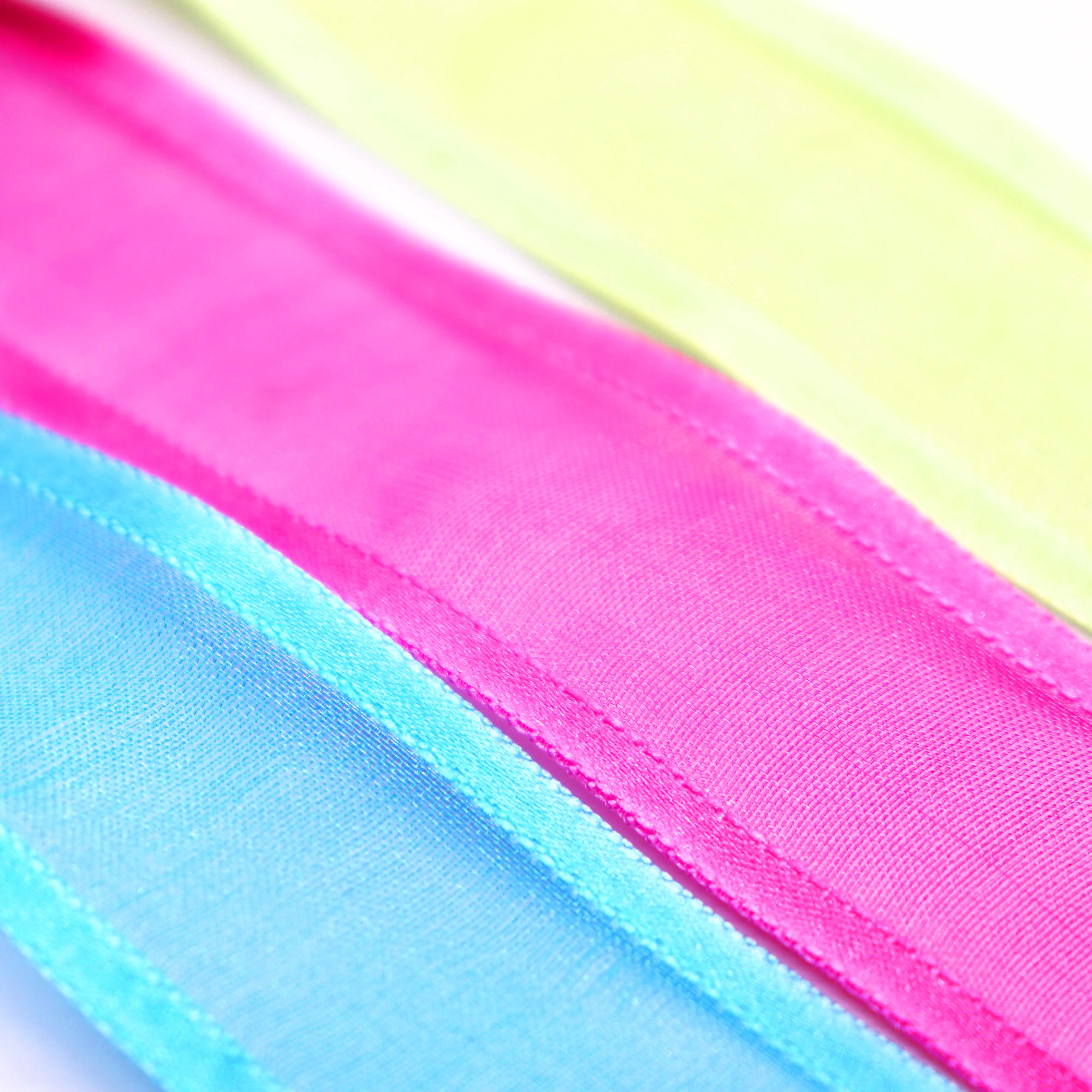 Атласная лента из органзы для края 5 м 25 мм украшения свадебной вечеринки ручная