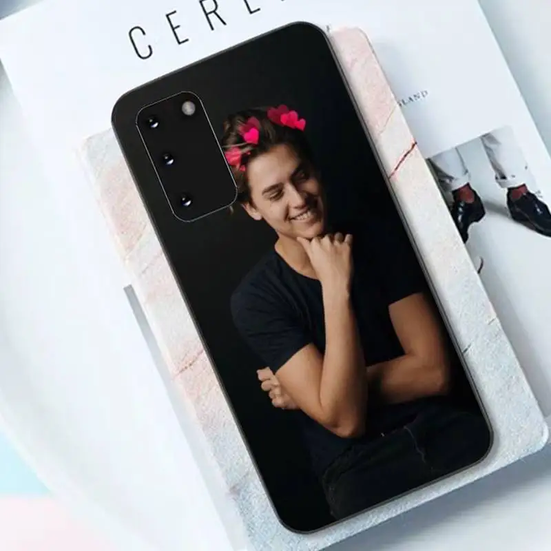 

American TV Riverdale Series Cole Sprouse Phone Case for Samsung S 5 6 7edge 8 9 10 20 21 plus lite UlTRA case