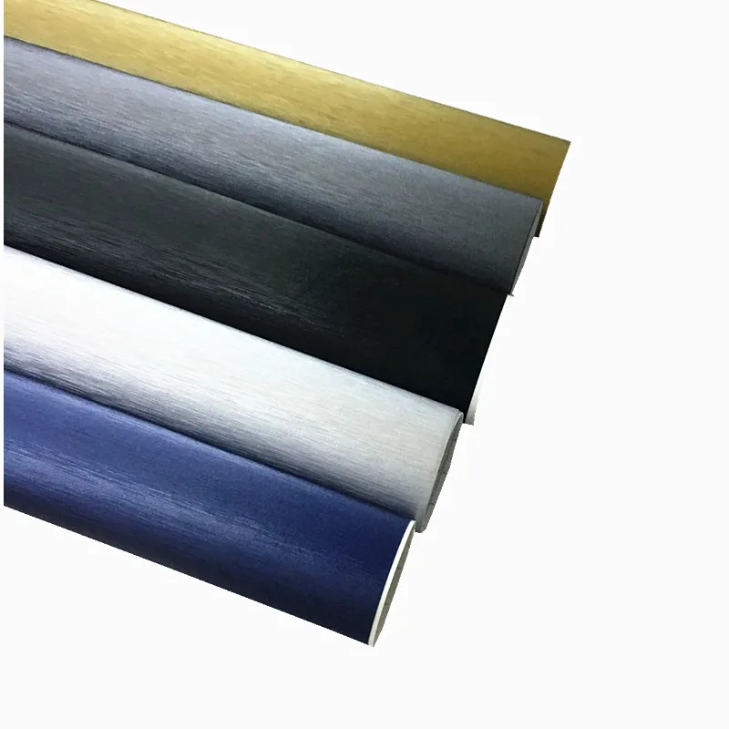

30cmx152cm Car Styling Matt Brushed Aluminum Car Wrap Vinyl Film Sheet Motorcycle Automobiles Car Stickers Decal