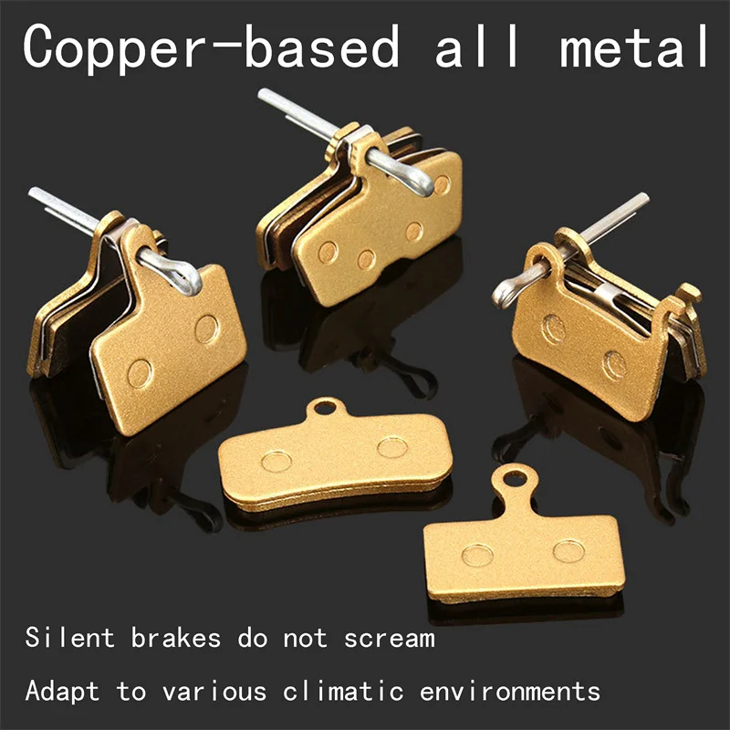 TOOPER 1 пара зеленых полностью металлических велосипедных тормозных колодок Shimano