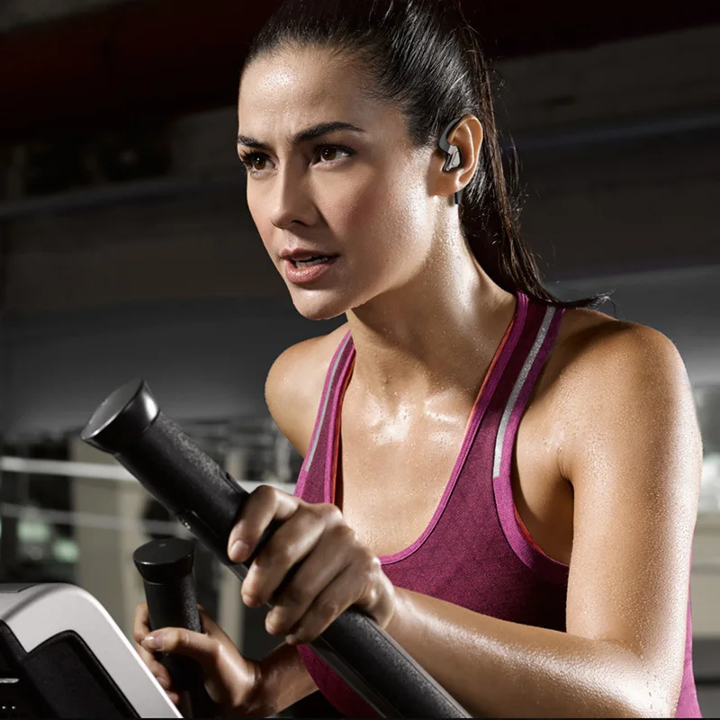 Q9J Беспроводная подвесная bluetooth гарнитура спортивные водонепроницаемые