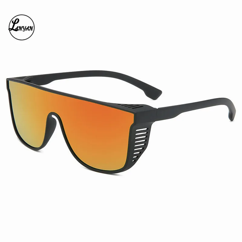 

high quality steampunk sunglasses women men 2022 trending products blue black green orange gold quay oculos de sol feminino