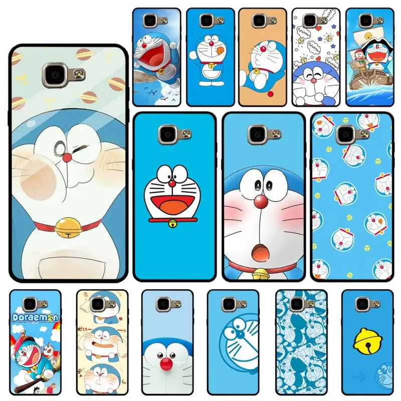 

YNDFCNB Doraemon soft silicone Phone Case for Samsung A6 A8 Plus A7 A9 A20 A20S A30 A30S A40 A50 A70
