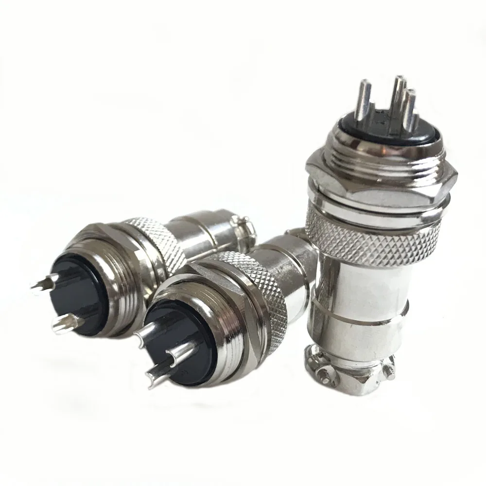 1 комплект GX20 Циркулярный Серебряный авиационный разъем 2/3/4/5/6/7/8 контактный