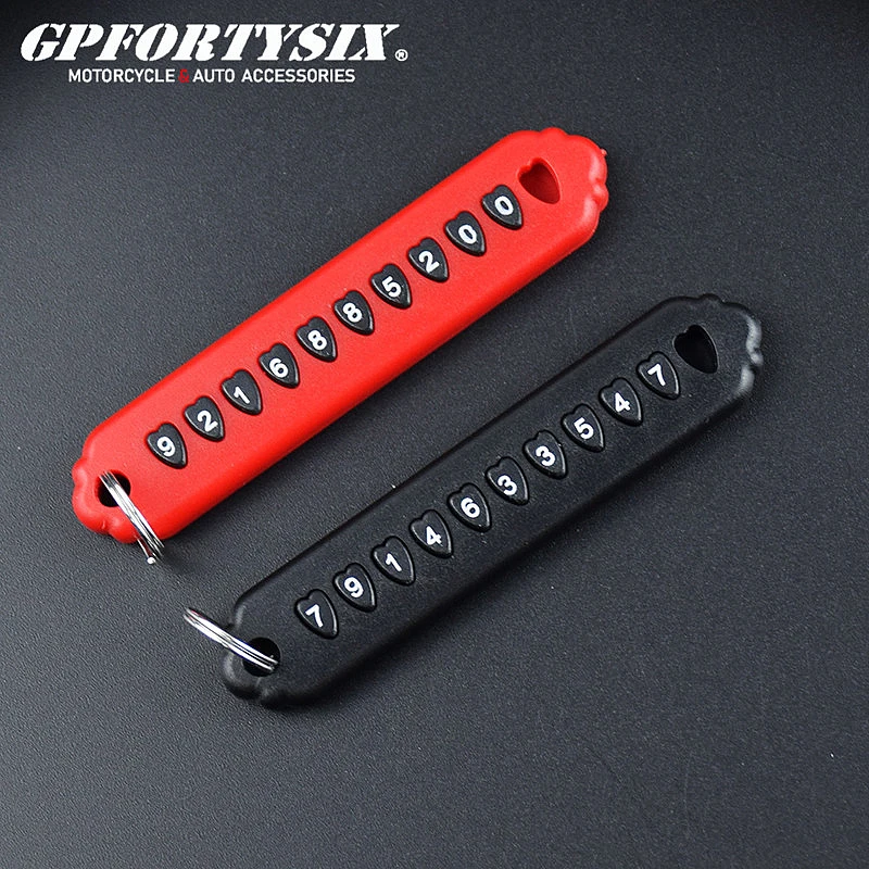 Функция &quotантипотеря телефон номерной знак кулон брелок для автомобиля авто