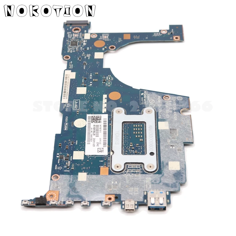 Материнская плата NOKOTION ZIVY0 LA A921P для ноутбука Lenovo Yoga 2 13 материнская 3 дюйма телефон