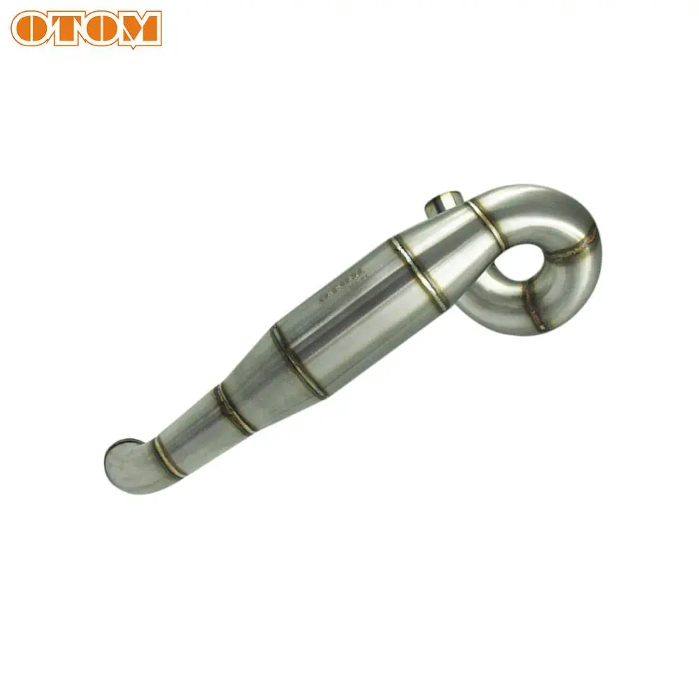 Универсальный глушитель выхлопной трубы OTOM для мотоцикла вездехода улитки из