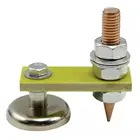 Новинка, Металлическая магнитная головка, магнитный Заземляющий зажим, металлическая пластина, сварочный инструмент, аксессуары