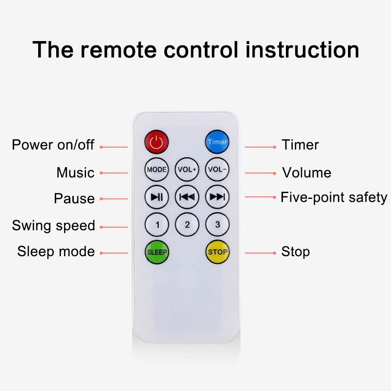Электрическая колыбель стул Детская кроватка кресло качалка детские кровати