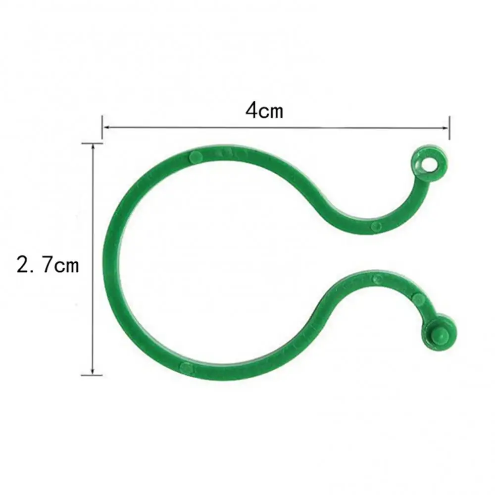

100Pcs Plant Clip Tomato Vines Clamp Plants Reusable Garden Support