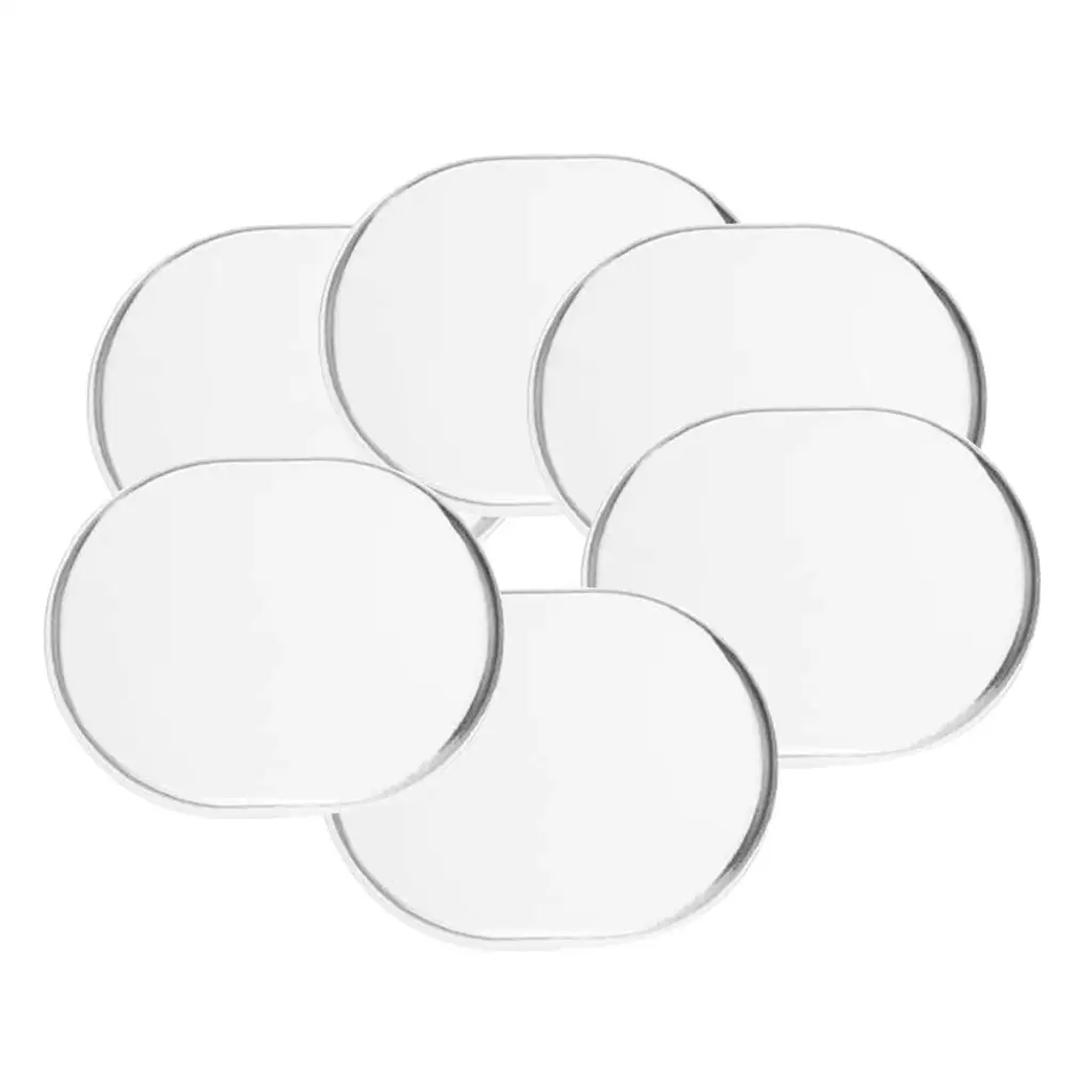 

6 Pieces Drum Damper Gel Pads Drum Mute Gel Silicone Drums Silencer for Drums