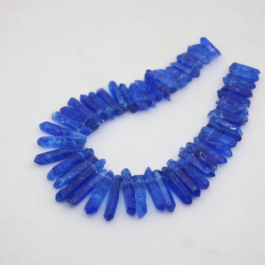 15 5 &quot/нитка топ сверлить Lapis синий необработанные камни и кристаллы бисер