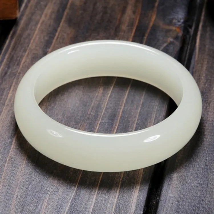 

LETSFUN Hetian Jasper Jade Bracelet Gemstone Bracelet for Women Accessories