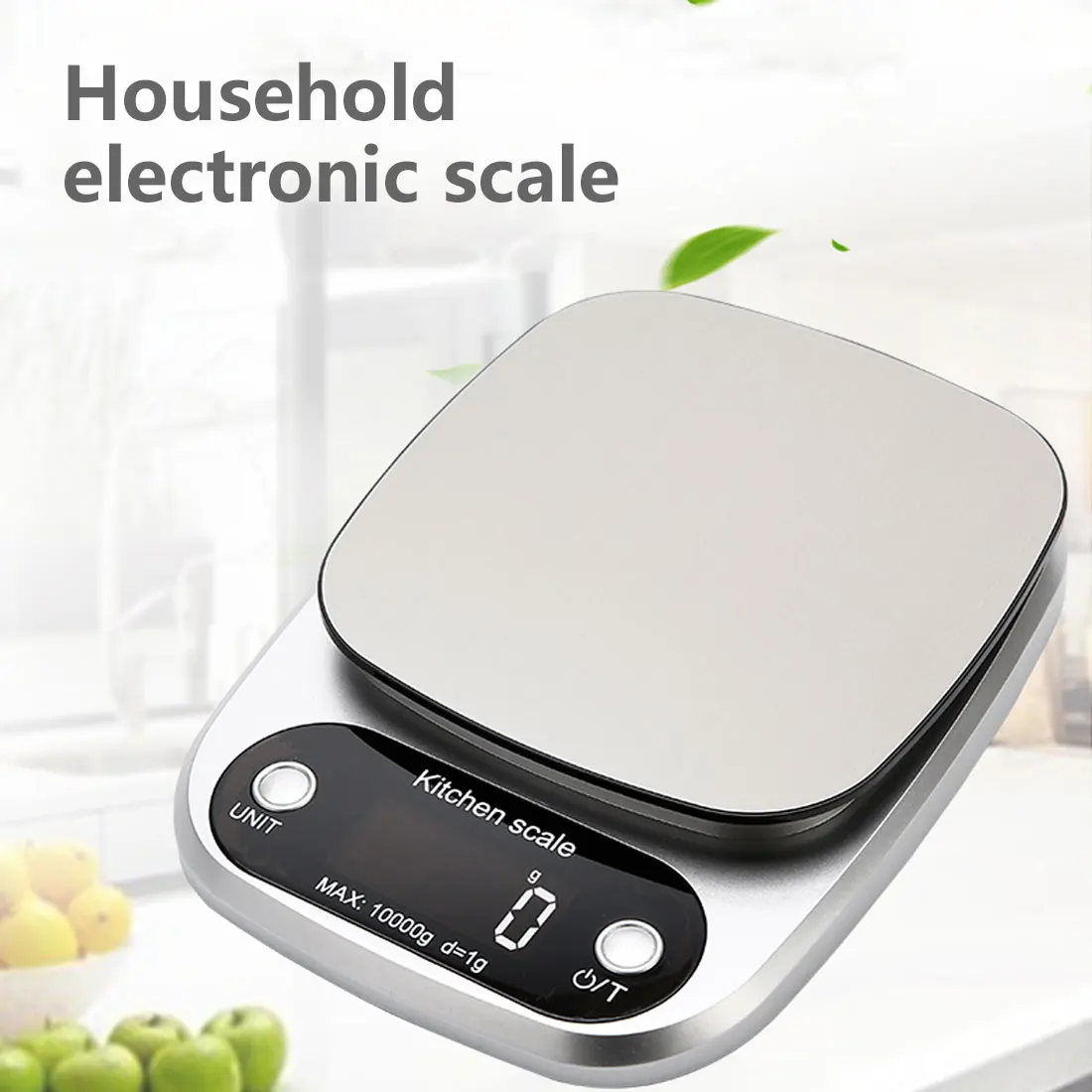 

0.01g/0.1g Precision LCD Digital Scales 10kg/5kg Mini Electronic Grams Weight Balance Scale for Tea Baking Weighing Scale