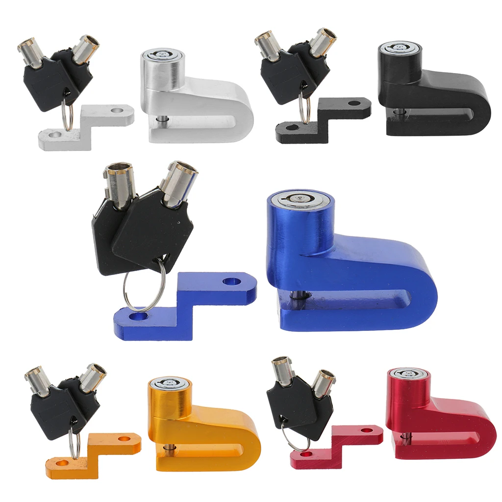 Безопасности ротора дискового тормоза колеса замок синий сплав для мотоцикла