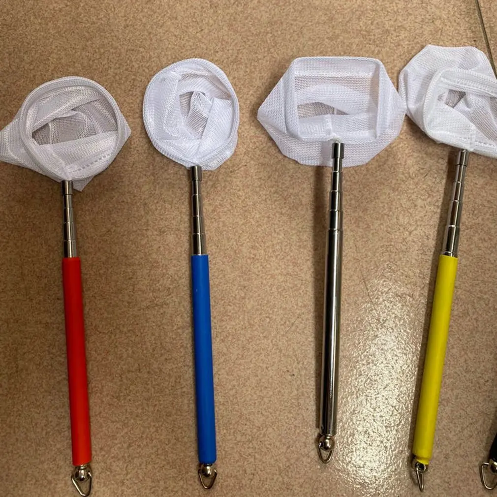 Регулируемая мини-рыболовная сеть для аквариума Выдвижная телескопическая