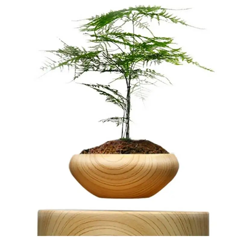 Магнитный левитационный воздушный цветочный горшок цветы бонсай магнитный