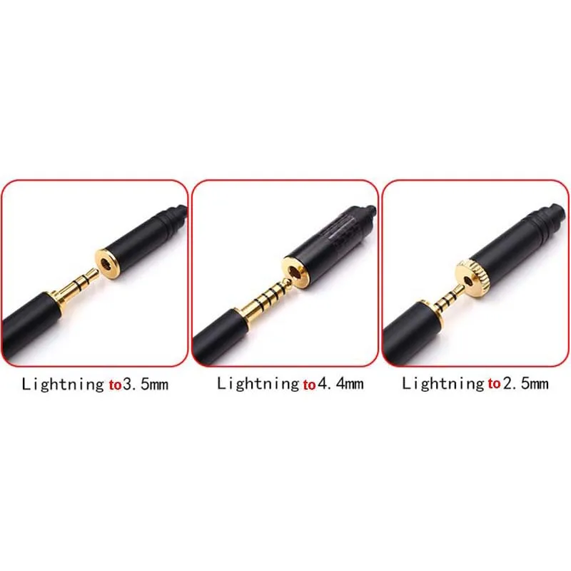 Адаптер для наушников Lusya из стерлингового серебра iPhone 7 8 X AUX адаптер Lightning 3 5 мм 4 2