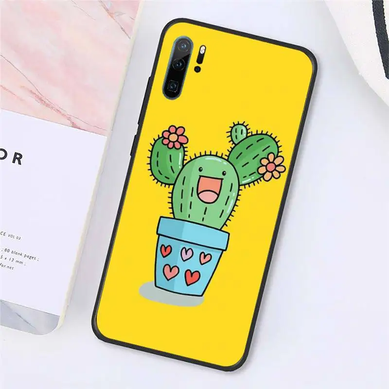 

Cactus Avocado Giraffe cartoon animal Phone Cases For Huawei honor Mate P 10 20 30 40 Pro 10i 9 10 20 8x Lite Y91C V17 6.38 6.44