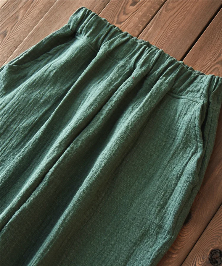 

New arrival spring summer palazzo pants 100% bamboo cotton sweatpants Elastic waist trousers pencil pantalon, BXF2323