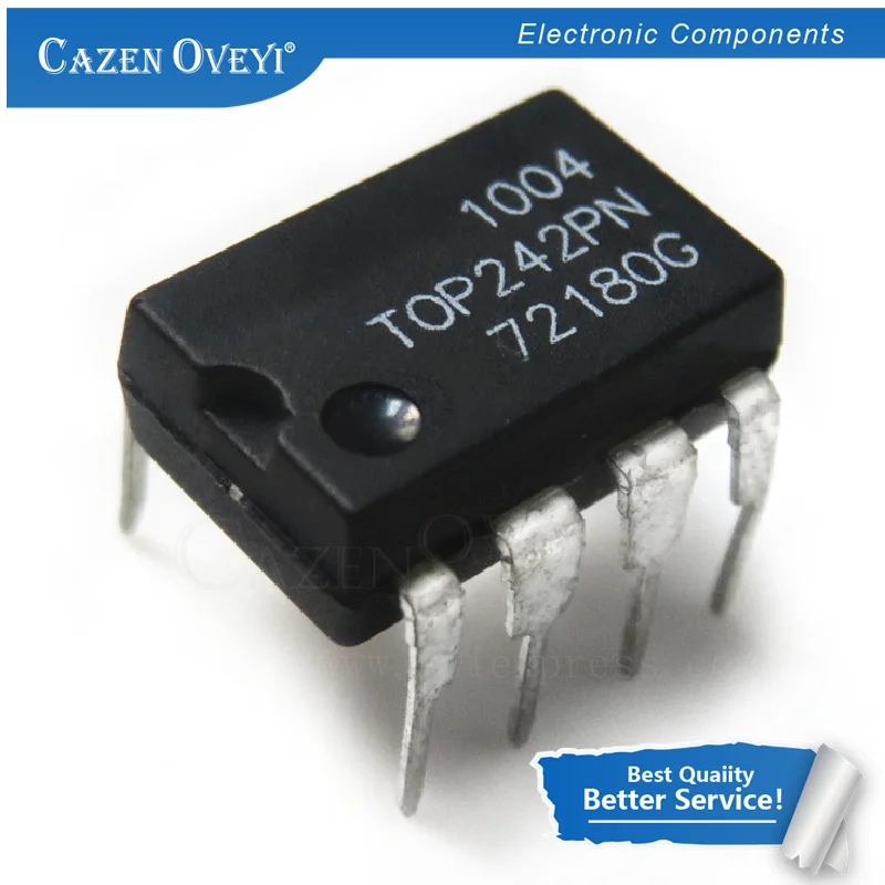 

10pcs/lot TOP242PN TOP242P TOP242 DIP-7 In stock
