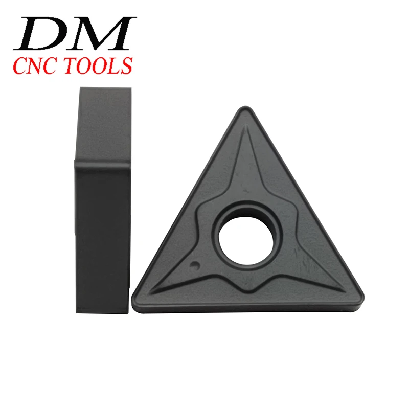 

10 шт., карбидные вставки для токарного станка, из нержавеющей стали