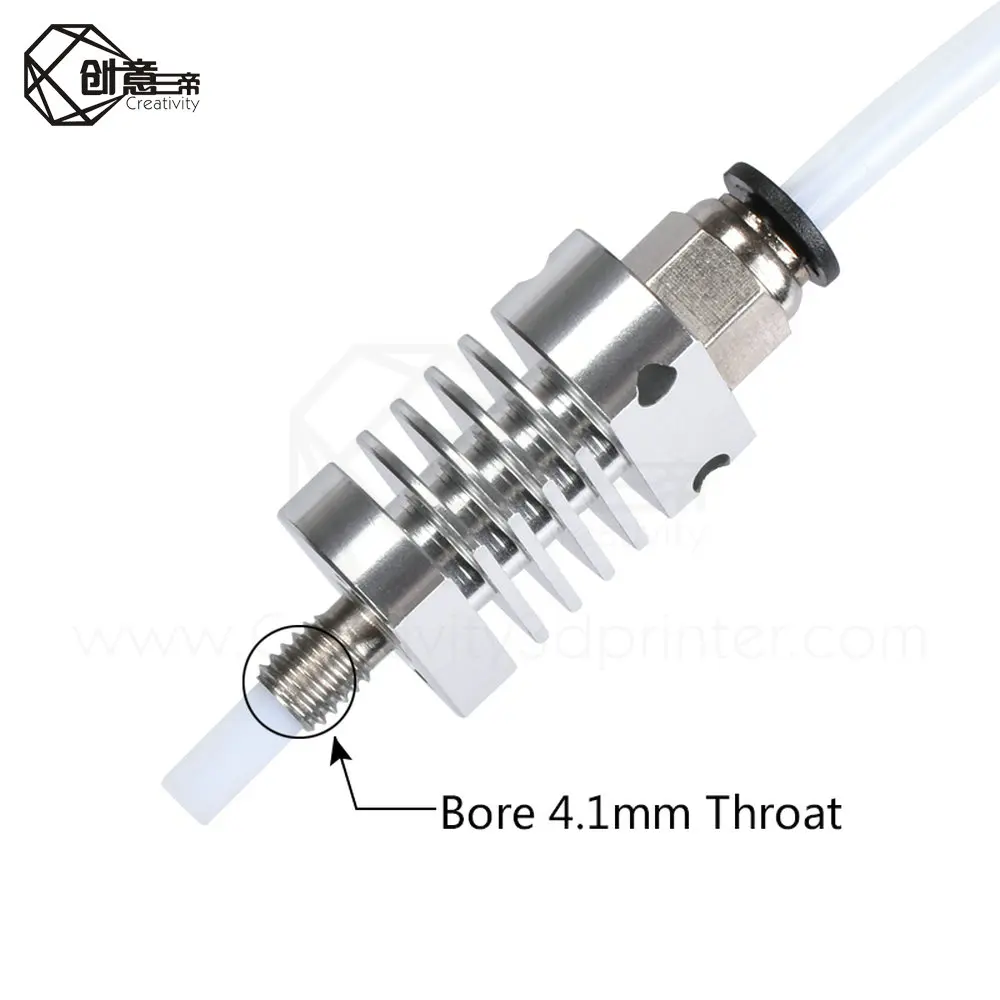 3D полностью металлический J head Hotend Extruder Kit CR8/CR10 для детской V6 Bowden 1 75/0 4 мм Nozzle Printer